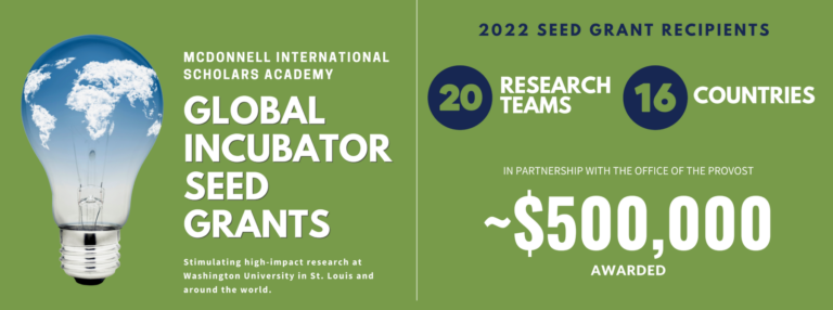 McDonnell Academy seed grants provide momentum for international collaboration
