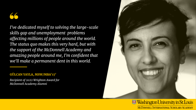 Gülcan Yayla is 2022 recipient of Wrighton Award