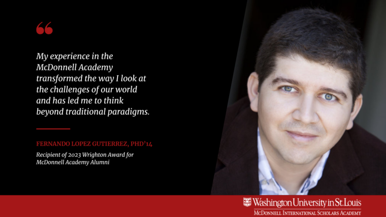 Fernando Lopez wins 2023 Wrighton Award