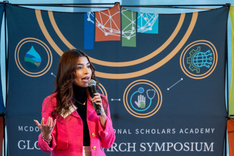 From Lab to Podcast: McDonnell Scholar Allison Martinez Mejia Earns Prestigious Fellowship and Engages Young Minds
