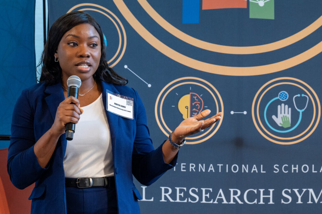 McDonnell Scholar Judith Sokei